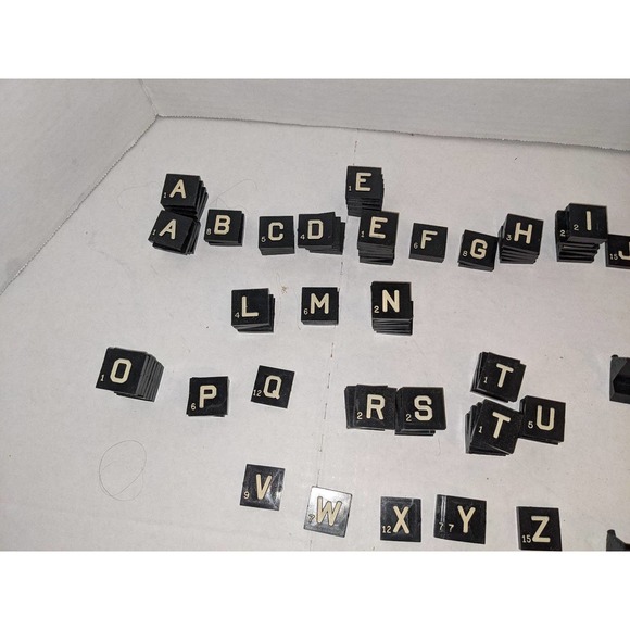 Vintage 1954 Anagrams Game Transogram Play 7 Word Games.  Complete set. no.1150 - Picture 4 of 6